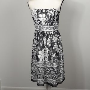 White House Black Market strapless dress